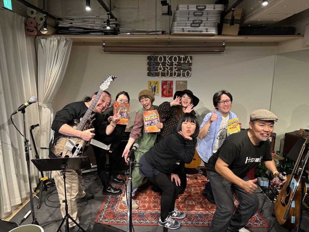 YOKOTA BASE STUDIOマンスリーライブvol.33 集合写真