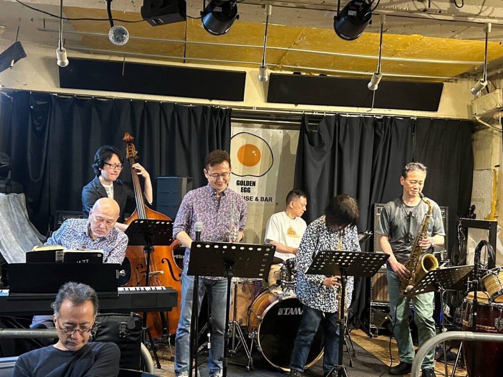 4/20(日)新宿ゴールデンエッグ シン企画ジャズライブの様子3