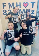 5/14（水） FM HOT839 83.9MHz 『HirocoのカロリーオーバーMUSIC』の収録の様子1
